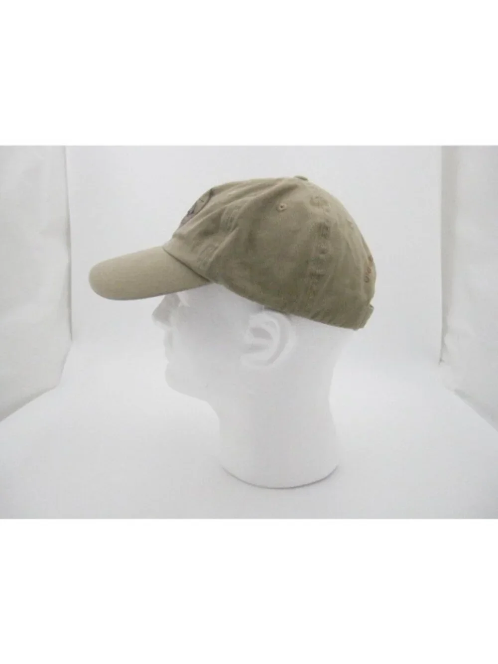 Universal Studios Jurassic Park Khaki Distressed Baseball Cap Camo Logo Hat (F)